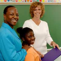 Disability Child Classroom Parents